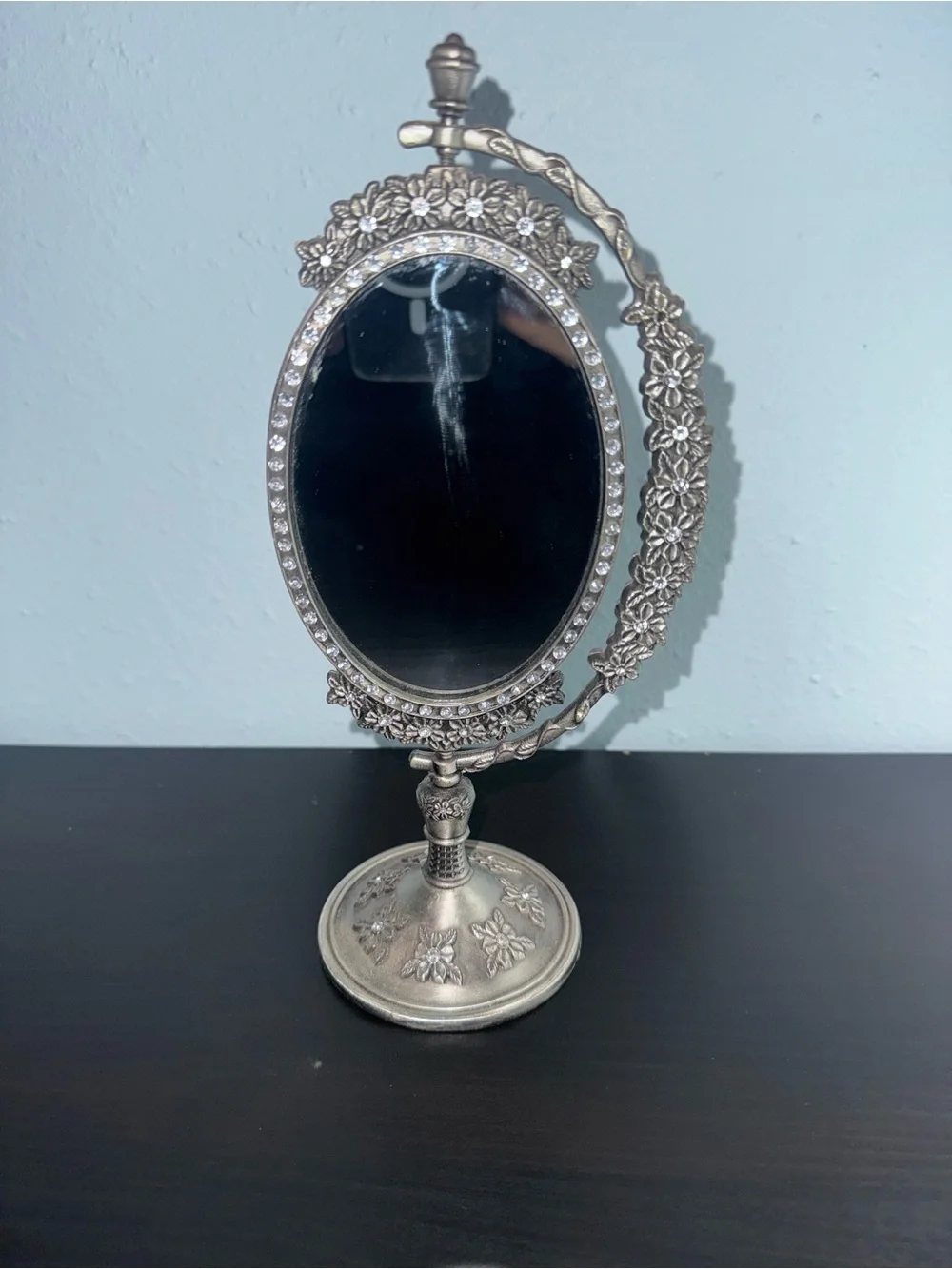 Vintage/Antique Ornate Tabletop Vanity Mirror 10